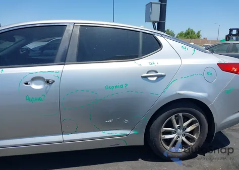 2013 Kia Optima Lx из США, поврежденный, VIN KNAGM4A77D5440907